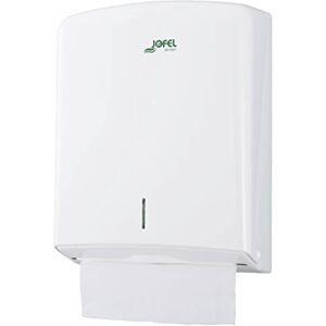 Dispenser JOFEL per 600 asciugamani a zig-zag - Dispenser igienico da parete Dispenser JOFEL per 600 asciugamani a zig-zag - Dispenser igienico da parete