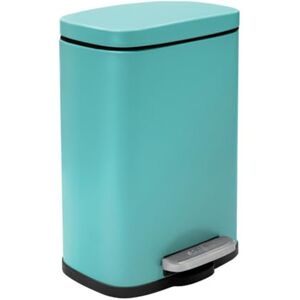 Spirella Cestino per Bagno a Pedale Modello Akira Acciaio Inossidabile di Alta Qualità Chiusura Silenziosa Easy-Close Blu Turchese 5L Accessori per il bagno Spirella Cestino per Bagno a Pedale Modello Akira Acciaio Inossidabile di Alta Qualità Chiusura Silenziosa Easy-Close Blu Turchese 5L Accessori per il bagno