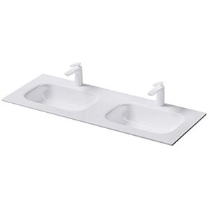 Mai & Mai Maggio & Maggio Lavandino da incasso 2 vasche Col04 Lavabo grande ripiano rettangolare in marmo pressofuso larghezza: 120 cm Mai & Mai Maggio & Maggio Lavandino da incasso 2 vasche Col04 Lavabo grande ripiano rettangolare in marmo pressofuso larghezza: 120 cm
