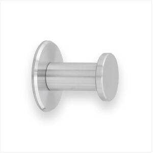 Appendiabiti EVI - Finitura Satinata - Acciaio Inox - 44x45mm - Design Moderno Appendiabiti EVI - Finitura Satinata - Acciaio Inox - 44x45mm - Design Moderno
