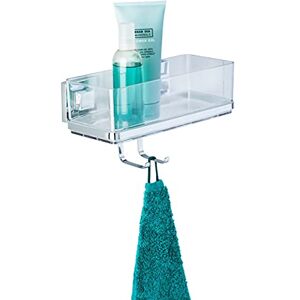 Wenko Vacuum-Loc® portaoggetti con gancio in acciaio inox Quadro, Acciaio inossidabile, 25.5 x 15 x 14 cm, Lucido Wenko Vacuum-Loc® portaoggetti con gancio in acciaio inox Quadro, Acciaio inossidabile, 25.5 x 15 x 14 cm, Lucido