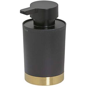 TIGER Tune Dispenser per Sapone Liquido Indipendente, ABS, Ottone Spazzolato, Nero, 6.8 x 12.4 x 8.3 cm TIGER Tune Dispenser per Sapone Liquido Indipendente, ABS, Ottone Spazzolato, Nero, 6.8 x 12.4 x 8.3 cm