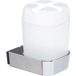Spirella Accessorio da Parete Piatto in plastica Trasparente Porta spazzolini , Bianco Standard Spirella Accessorio da Parete Piatto in plastica Trasparente Porta spazzolini , Bianco Standard