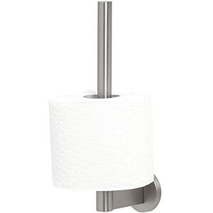 TIGER Noon Portarotolo di Riserva, Acciaio Inox Spazzolato TIGER Noon Portarotolo di Riserva, Acciaio Inox Spazzolato