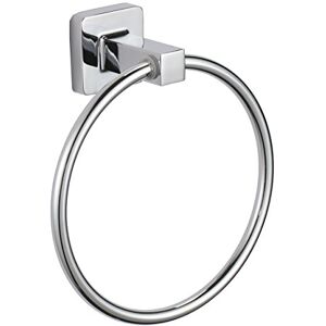 MSV Lucca-Anello Porta Asciugamani, Colore: Argento MSV Lucca-Anello Porta Asciugamani, Colore: Argento