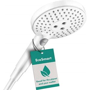 Hansgrohe Raindance Select S Doccetta 120 3 Tipi di Getto Ecosmart 9 L/Min Bianco Opaco, Hansgrohe Raindance Select S Doccetta 120 3 Tipi di Getto Ecosmart 9 L/Min Bianco Opaco,