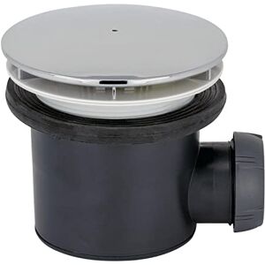 Wirquin Piletta doccia Tourbillon D90 orizzontale, Grigio E Nero, taglia unica Wirquin Piletta doccia Tourbillon D90 orizzontale, Grigio E Nero, taglia unica