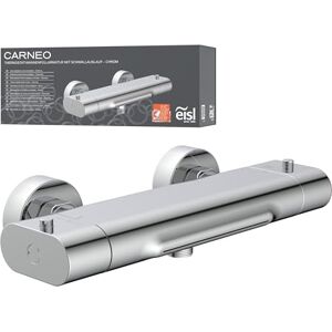 EISL CARNEO, rubinetto vasca da bagno, miscelatore con controllo termostatico, bocca a cascata, blocco di sicurezza a 38°C, miscelatore vasca da bagno, cromo EISL CARNEO, rubinetto vasca da bagno, miscelatore con controllo termostatico, bocca a cascata, blocco di sicurezza a 38°C, miscelatore vasca da bagno, cromo