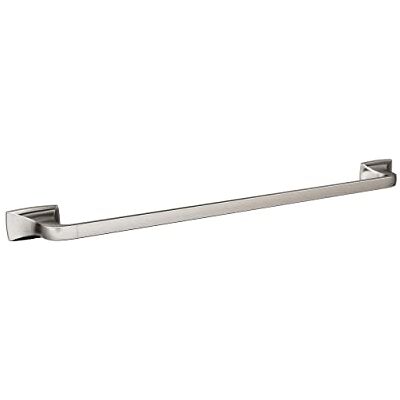 Amerock Portasciugamani in nichel spazzolato Portasciugamani da 610 mm Highland Ridge Porta asciugamani da bagno Hardware da bagno Accessori da bagno Amerock Portasciugamani in nichel spazzolato Portasciugamani da 610 mm Highland Ridge Porta asciugamani da bagno Hardware da bagno Accessori da bagno