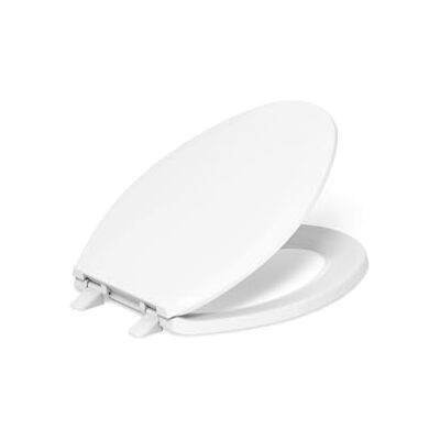 Kohler 4652-0 Lustra Sedile WC allungato, 1 V, colore: Bianco Kohler 4652-0 Lustra Sedile WC allungato, 1 V, colore: Bianco