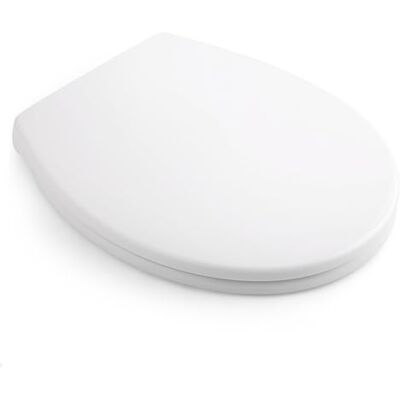 COOCHEER Tavoletta WC Copriwater Universale O Forma, Sedile WC con Chiusura Ammortizzata e Sgancio Rapido, Facile da Pulire in Plastica coperchio water Bianco (44 x 37,5 x 5,4 cm) COOCHEER Tavoletta WC Copriwater Universale O Forma, Sedile WC con Chiusura Ammortizzata e Sgancio Rapido, Facile da Pulire in Plastica coperchio water Bianco (44 x 37,5 x 5,4 cm)