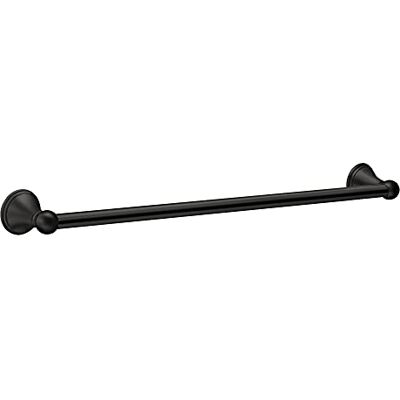 Moen Barra portasciugamani Preston, 61 cm, colore: nero opaco Moen Barra portasciugamani Preston, 61 cm, colore: nero opaco