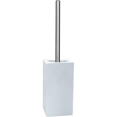 Spirella Scopino per WC Supporto in Porcellana Quadro Bianco Spirella Scopino per WC Supporto in Porcellana Quadro Bianco