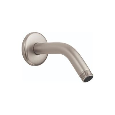 Hansgrohe standard Shower ARM and flange, 15,2 cm, in nichel spazzolato Hansgrohe standard Shower ARM and flange, 15,2 cm, in nichel spazzolato