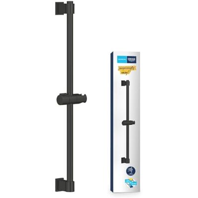 Grohe Vitalio Universal Saliscendi doccia 600 mm, con supporto doccino scorrevole, nero opaco, Grohe Vitalio Universal Saliscendi doccia 600 mm, con supporto doccino scorrevole, nero opaco,