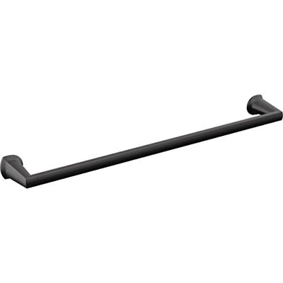 DELTA Galeon Portasciugamani da bagno da 61 cm, nero opaco, barra porta asciugamani da parete, 1 pezzo DELTA Galeon Portasciugamani da bagno da 61 cm, nero opaco, barra porta asciugamani da parete, 1 pezzo