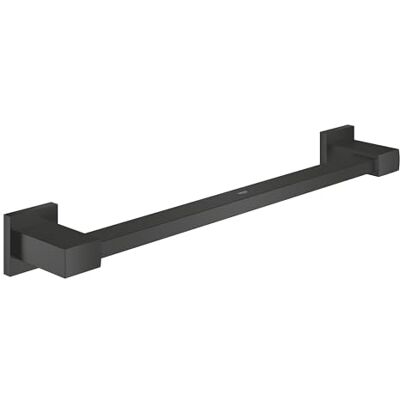 Grohe Start Cube, Maniglia Per Vasca da Bagno o Doccia con Montaggio a Parete Fissaggio Nascosto, Viti e Tasselli Inclusi, 540 mm, Nero Opaco, Grohe Start Cube, Maniglia Per Vasca da Bagno o Doccia con Montaggio a Parete Fissaggio Nascosto, Viti e Tasselli Inclusi, 540 mm, Nero Opaco,