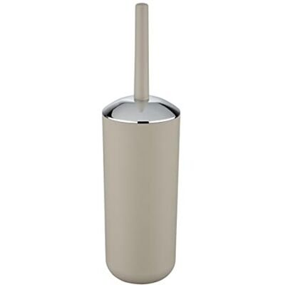 Wenko Portascopino per WC Brasil taupe infrangibile, TPE, 10 x 37 x 10 cm, Tortora Wenko Portascopino per WC Brasil taupe infrangibile, TPE, 10 x 37 x 10 cm, Tortora