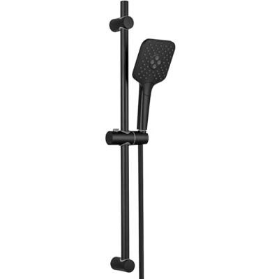 Auralum Saliscendi Doccia Acciaio Inox 70cm con Soffione Doccia 3 Getti, Asta Doccia con Tubo Doccia 150cm e Supporto Regolabile, Colonna Doccia senza Miscelatore, Adattarsi ai Fori Esistenti, Nero Auralum Saliscendi Doccia Acciaio Inox 70cm con Soffione Doccia 3 Getti, Asta Doccia con Tubo Doccia 150cm e Supporto Regolabile, Colonna Doccia senza Miscelatore, Adattarsi ai Fori Esistenti, Nero