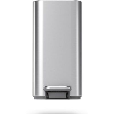 simplehuman Pattumiera da bagno in acciaio inox spazzolato, profilo sottile, 5 litri simplehuman Pattumiera da bagno in acciaio inox spazzolato, profilo sottile, 5 litri