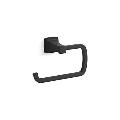 Kohler RIFF Anello Portasciugamani Nero Opaco Kohler RIFF Anello Portasciugamani Nero Opaco