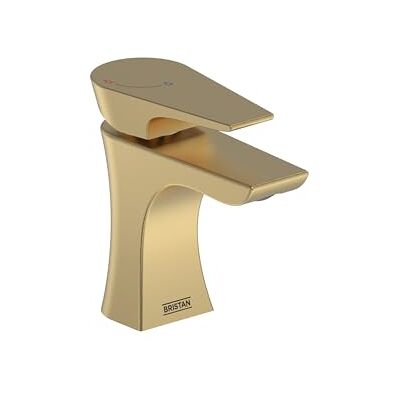 Bristan Clessidra Eco Start Miscelatore Lavabo Ottone Spazzolato Bristan Clessidra Eco Start Miscelatore Lavabo Ottone Spazzolato