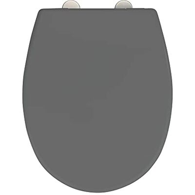 Wenko WC Seat, Duroplast, grigio, 0 x 46 x 39 cm Wenko WC Seat, Duroplast, grigio, 0 x 46 x 39 cm
