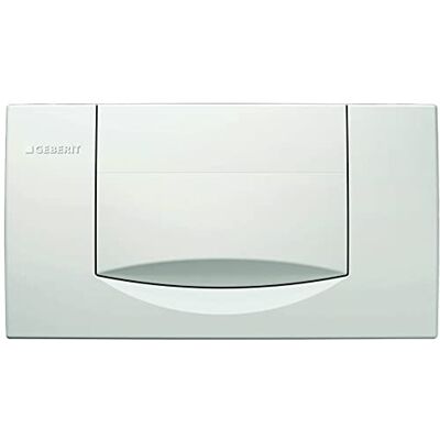 Geberit - Twin Line Mono - Cromata - Mono Pulsante - Placca di scarico Geberit - Twin Line Mono - Cromata - Mono Pulsante - Placca di scarico