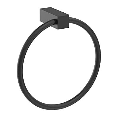 Amerock Anello portasciugamani 165 mm Nero opaco Monumento Porta asciugamani Hardware da bagno Accessori da bagno Amerock Anello portasciugamani 165 mm Nero opaco Monumento Porta asciugamani Hardware da bagno Accessori da bagno