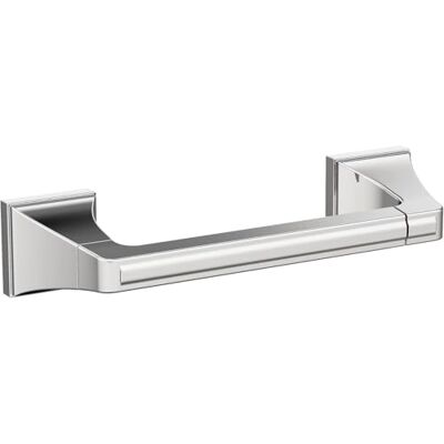 Amerock Porta carta igienica girevole cromato 8-13/16 pollici (224 mm) Lunghezza porta carta igienica Mulholland Porta fazzoletti da bagno Accessori da bagno Amerock Porta carta igienica girevole cromato 8-13/16 pollici (224 mm) Lunghezza porta carta igienica Mulholland Porta fazzoletti da bagno Accessori da bagno
