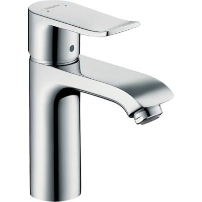 Hansgrohe Metris Miscelatore monocomando lavabo 110 senza saltarello, cromo, Hansgrohe Metris Miscelatore monocomando lavabo 110 senza saltarello, cromo,