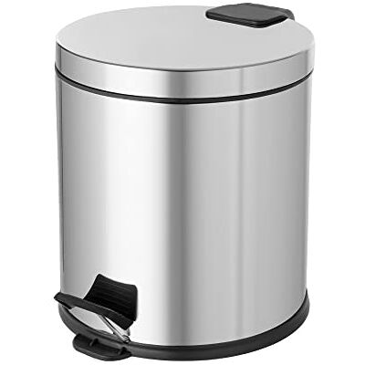 Compactor Pattumiera a Pedale 20 l, 31 x 36 cm, Acciaio Inossidabile Compactor Pattumiera a Pedale 20 l, 31 x 36 cm, Acciaio Inossidabile