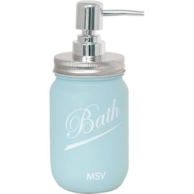 MSV distributore di Sapone, Blu, 8,6 X 6 X 18,5 MSV distributore di Sapone, Blu, 8,6 X 6 X 18,5