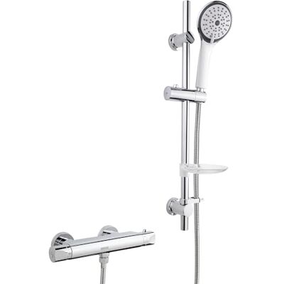 Bristan Artisan Colonna doccia con termostato e kit di accessori a fissaggio rapido Bristan Artisan Colonna doccia con termostato e kit di accessori a fissaggio rapido