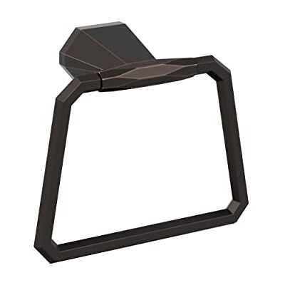 Amerock Anello portasciugamani 141 mm Bronzo lucidato ad olio St. Vincent Porta asciugamani Hardware da bagno Accessori da bagno Amerock Anello portasciugamani 141 mm Bronzo lucidato ad olio St. Vincent Porta asciugamani Hardware da bagno Accessori da bagno