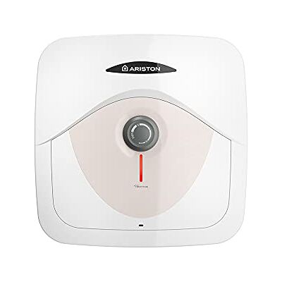Ariston Dune RS Scaldabagno Elettrico 15 Litri 36x34x36, Boiler Elettrico con Display LED per Controllo Temperatura, Installazione in Italia Sopralavello Beige 220V, Classe Energetica A Ariston Dune RS Scaldabagno Elettrico 15 Litri 36x34x36, Boiler Elettrico con Display LED per Controllo Temperatura, Installazione in Italia Sopralavello Beige 220V, Classe Energetica A