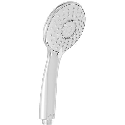 Jacob delafon Soffione doccia Juliette, rotondo 10,5 cm, 3 getti, cromato Installazione universale. 3 getti: spray, massaggio o misto. Flusso 10L/min Jacob delafon Soffione doccia Juliette, rotondo 10,5 cm, 3 getti, cromato Installazione universale. 3 getti: spray, massaggio o misto. Flusso 10L/min