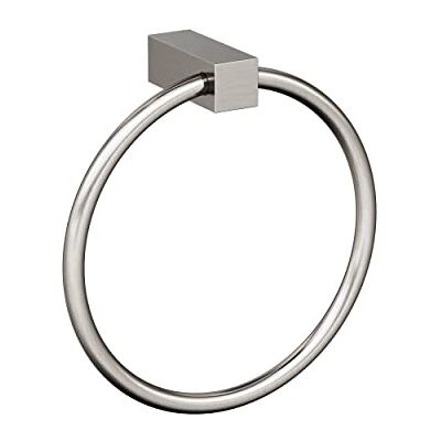 Amerock Portasciugamani in nichel spazzolato Lunghezza 165 mm Monumento Porta asciugamani per parete del bagno Piccolo portasciugamani da cucina Accessori da bagno Amerock Portasciugamani in nichel spazzolato Lunghezza 165 mm Monumento Porta asciugamani per parete del bagno Piccolo portasciugamani da cucina Accessori da bagno
