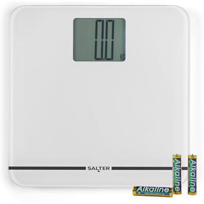 Salter 9075 WH3R Bilancia Personale Elettronica - Vetro, Schermo XL, 250KG Salter 9075 WH3R Bilancia Personale Elettronica - Vetro, Schermo XL, 250KG