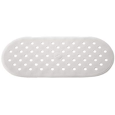 RIDDER Action Tappetino per Vasca da Bagno, 100% Gomma Sintetica (TPE = elastomero termoplastico), Bianco, ca. 36 x 80 cm RIDDER Action Tappetino per Vasca da Bagno, 100% Gomma Sintetica (TPE = elastomero termoplastico), Bianco, ca. 36 x 80 cm