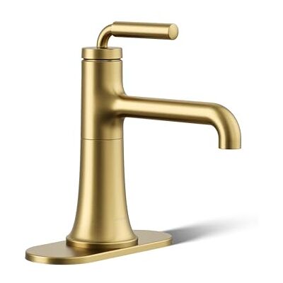 Kohler tono monocomando rubinetto del lavandino del bagno, 1.0 GPM, ottone moderno spazzolato vibrante Kohler tono monocomando rubinetto del lavandino del bagno, 1.0 GPM, ottone moderno spazzolato vibrante