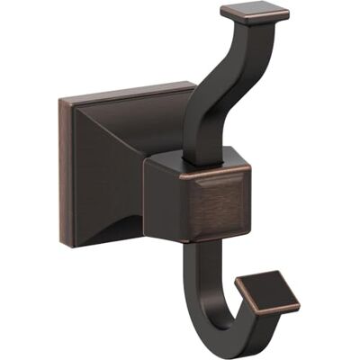 Amerock Gancio singolo per accappatoio Bronzo lucidato ad olio Mulholland Gancio per asciugamani Hardware da bagno Accessori da bagno Amerock Gancio singolo per accappatoio Bronzo lucidato ad olio Mulholland Gancio per asciugamani Hardware da bagno Accessori da bagno