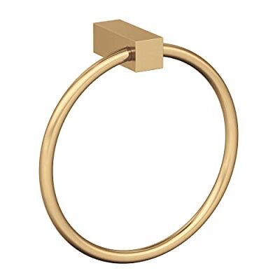 Amerock Anello per Asciugamani, Champagne Bronzo, Towel Ring Amerock Anello per Asciugamani, Champagne Bronzo, Towel Ring