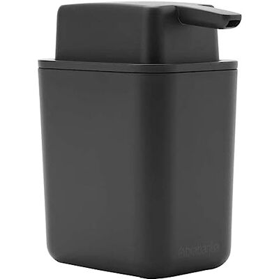 Brabantia Dispenser di sapone, Grigio scuro, taglia unica Brabantia Dispenser di sapone, Grigio scuro, taglia unica