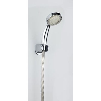 DP Griferia DP Bath Soffione Doccia LED RY-L010 con Supporto RY-P012 e Flessibile RY-S002 DP Griferia DP Bath Soffione Doccia LED RY-L010 con Supporto RY-P012 e Flessibile RY-S002