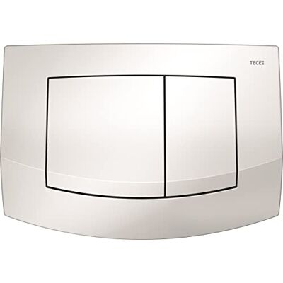 TECE Ambia Placca di Comando per sciacquone WC, Colore: Bianco TECE Ambia Placca di Comando per sciacquone WC, Colore: Bianco