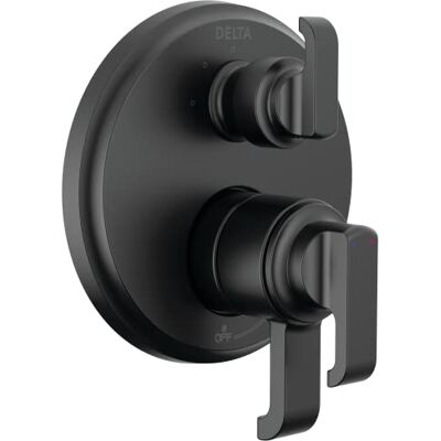 DELTA Tetra Deviatore Trim, Nero Opaco DELTA Tetra Deviatore Trim, Nero Opaco