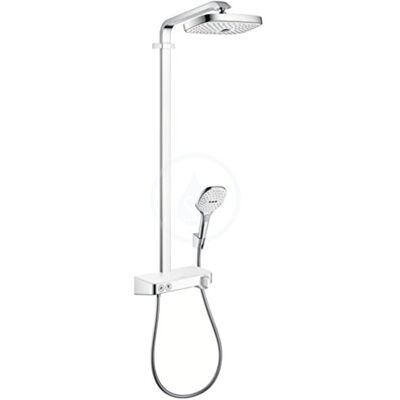 Hansgrohe Croma 100 Set supporto doccia Mono con flessibile doccia 125 cm, cromo, Hansgrohe Croma 100 Set supporto doccia Mono con flessibile doccia 125 cm, cromo,