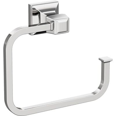 Amerock Anello portasciugamani 146 mm Cromato Mulholland Porta asciugamani Hardware da bagno Accessori da bagno Amerock Anello portasciugamani 146 mm Cromato Mulholland Porta asciugamani Hardware da bagno Accessori da bagno