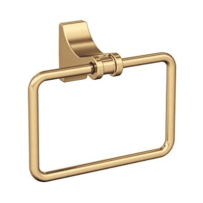 Amerock Davenport Anello porta asciugamani di transizione, 133 mm, colore: bronzo champagne Amerock Davenport Anello porta asciugamani di transizione, 133 mm, colore: bronzo champagne